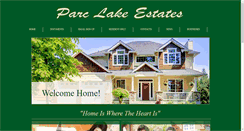 Desktop Screenshot of parclakeestates.com